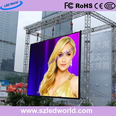 3.91mm Crystal Clear Resolution Outdoor Rental LED Panel With Wide 140° Viewing Angle